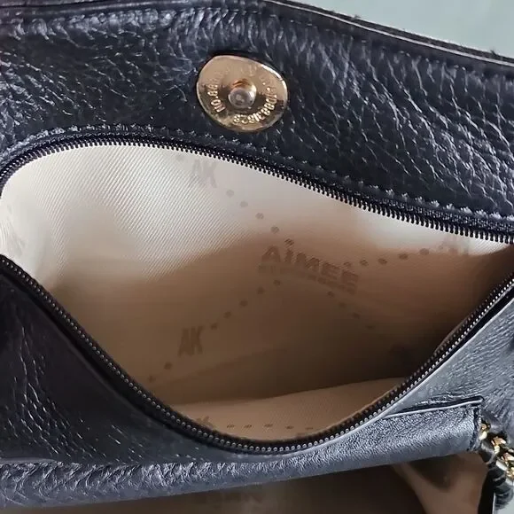 Aimee Kestenberg Leather Quiet Luxury Chic Classic Bag - Picture 8 of 12